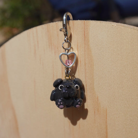 Akira Pug Keychain